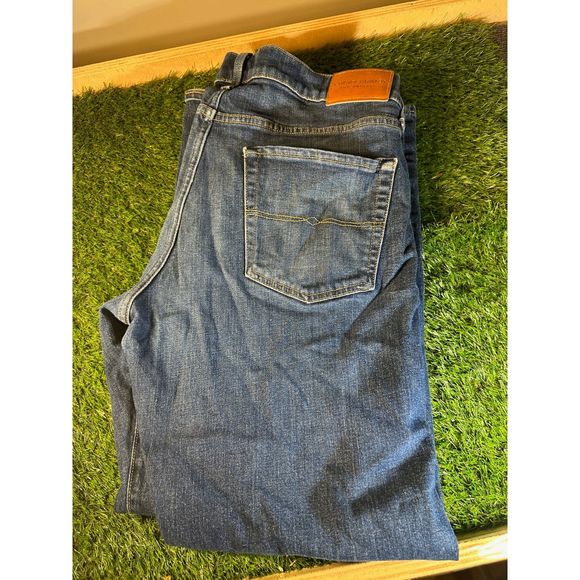 Lucky Mens Blue Jeans 221 Straight 38x30 - Picture 1 of 7